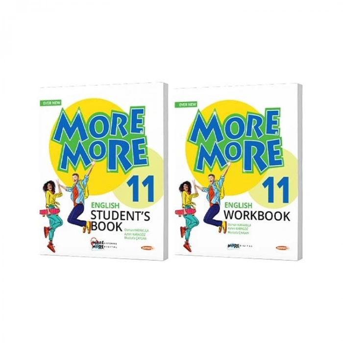 KURMAY 11. SINIF MORE & MORE ENGLISH STUDENTS BOOK+WORKBOOK