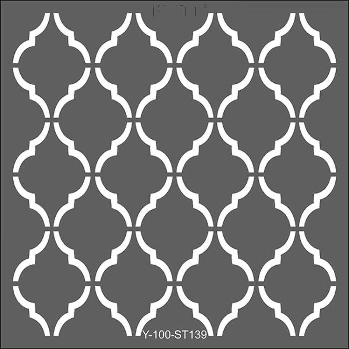 ARTDECO STENCİL 30X30CM FAS BORDÜR 139