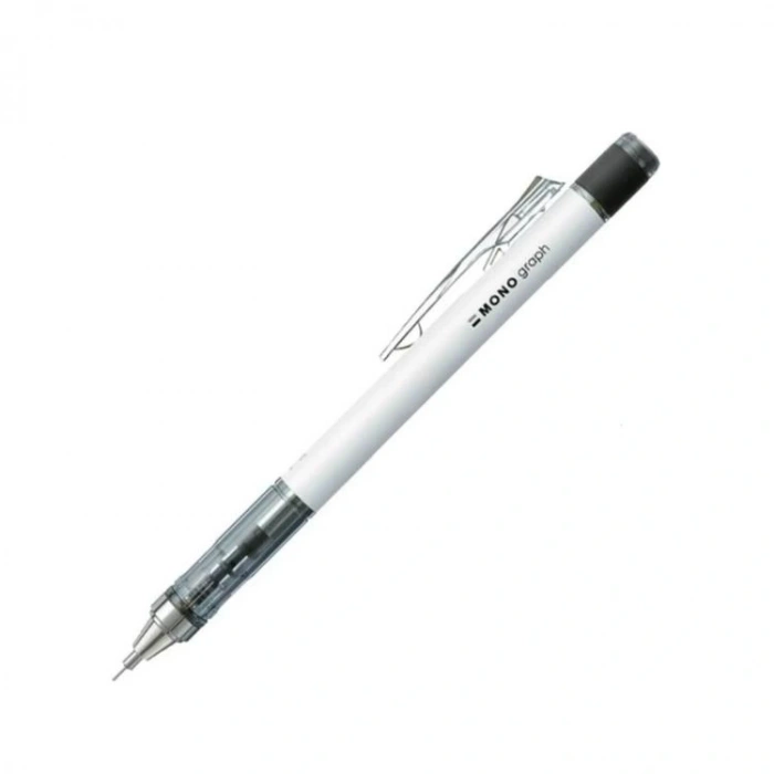 TOMBOW MONO GRAPH MEKANİK KURŞUN KALEM 0.7MM WHITE SH-MG 94R7