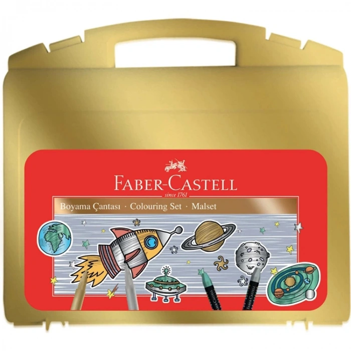 FABER CASTELL METALİK BOYAMA SETİ  ÇANTASI - 5178000110