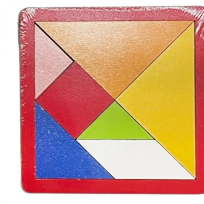 HAMAHA WOODEN TOYS 7 PARÇA TANGRAM ZEKA AKIL OYUNU - HMH154