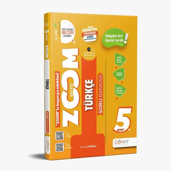 GÜNAY 5. SINIF ZOOM SERİSİ TÜRKÇE SORU BANKASI