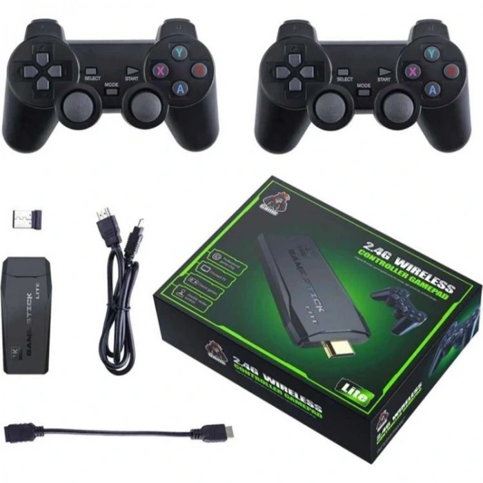 GLR M8 ÇİFT KOLLU KABLOSUZ 2.4G 20.000 OYUNLU WIRELESS GAME STICK LITE