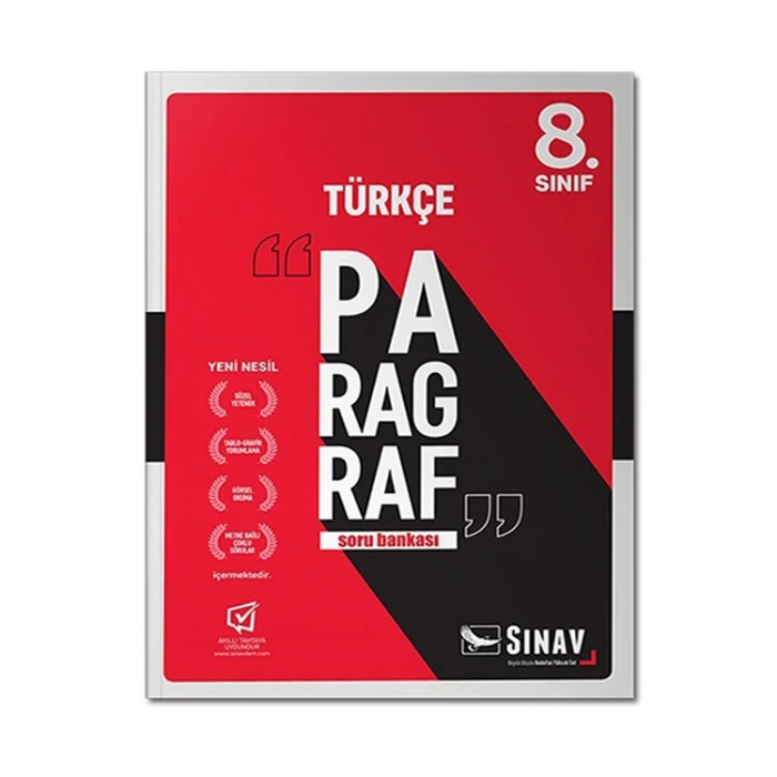 SINAV 8. SINIF TÜRKÇE PARAGRAF SORU BANKASI