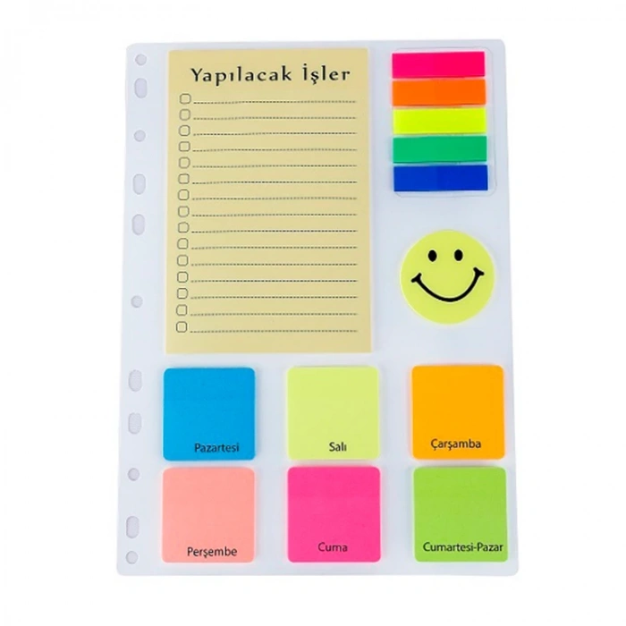 KRAF 19815 YAPIŞKANLI NOT KAĞIDI SETİ