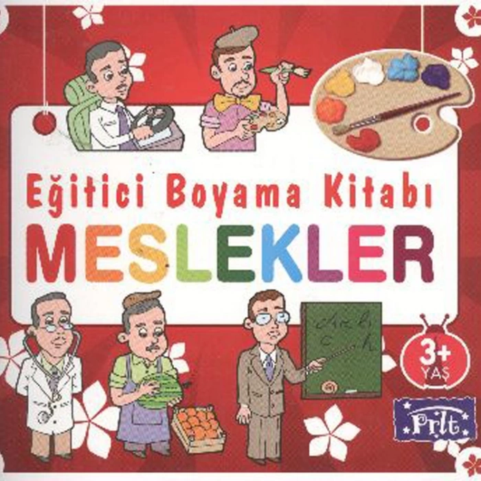 EĞİTİCİ BOYAMA KİTABI: MESLEKLER