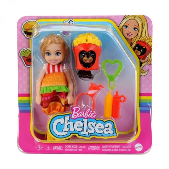 MATTEL GHV69/GRP69  BARBIE KOSTÜMLÜ CHELSEA VE HAYVANCIĞI