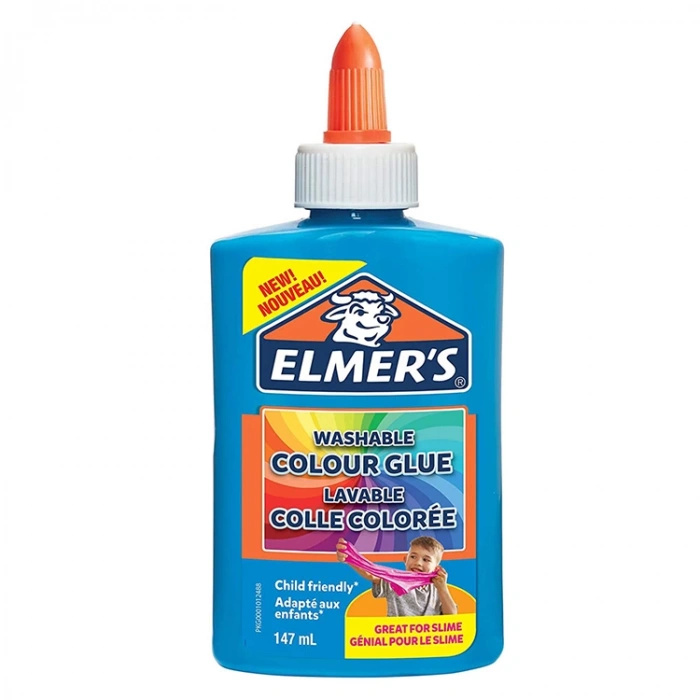 ELMERS 2109500 SLIME SIVI YAPIŞTIRICI 147 ML MAT MAVİ