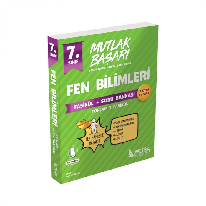 MUBA 7. FEN BİLİMLERİ MUTLAK BAŞARI FASİKÜL+ SORU BANKASI