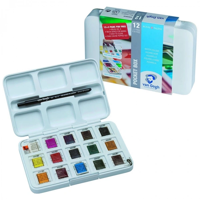 VAN GOGH TABLET SULU BOYA (12+3 ) 15 RENK SET
