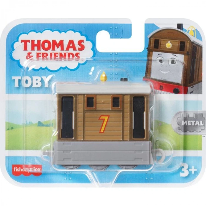 THOMAS VE ARKADAŞLARI MTL-HFX89/HBX90-HTN28 KÜÇÜK TEKLİ TREN (SÜR-BIRAK) TOBY