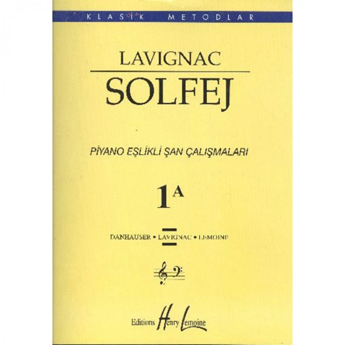 LAVIGNAC SOLFEJ 1 A-BÜYÜK BOY