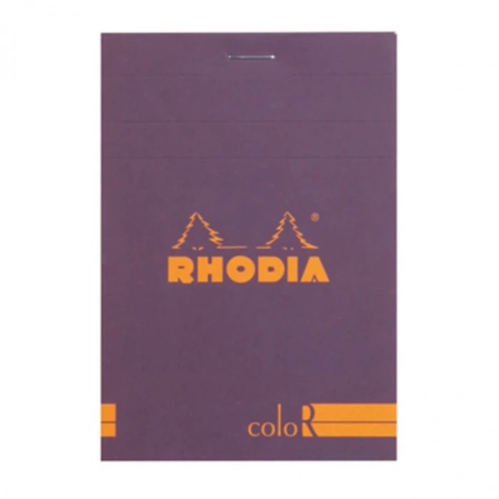 RHODIA RS12970 85x120mm ÇİZGİLİ BLOKNOT PURPLE KAPAK 70 YP.