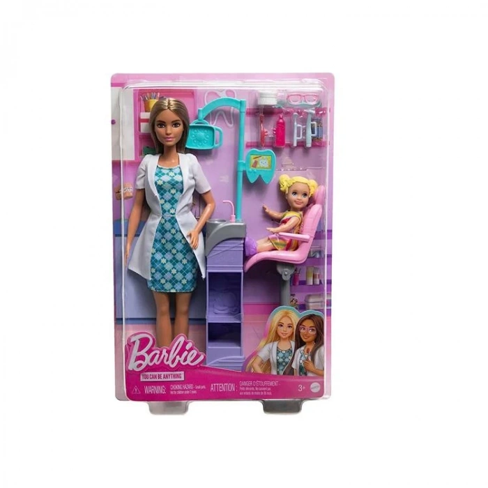 BARBIE DHB63/HKT70 BEN BÜYÜYÜNCE DİŞ DOKTORU OYUN SETİ