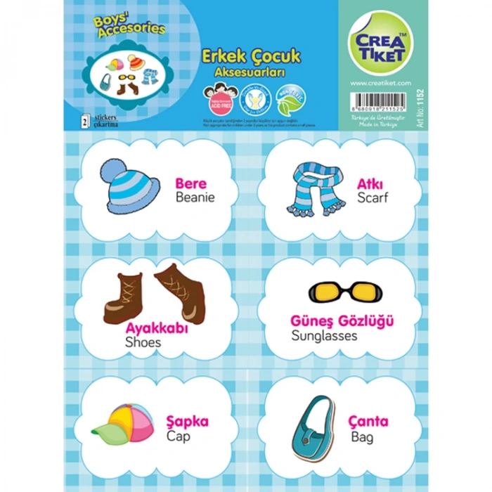 CREA ETİKET  - ERKEK ÇOCUK GİYSİ & AKSESUARLARI 1152
