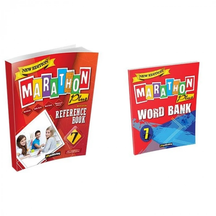 YDS 7.SINIF MARATHON PLUS SET REFERENCE BOOK + WORD BANK