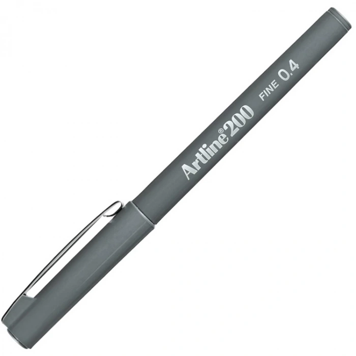 ARTLINE EK-200N FINE LINE PEN 0.4 MM GREY