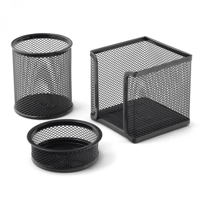 MAS 505 PERFORE MASA ÜSTÜ 3LÜ SET SİYAH