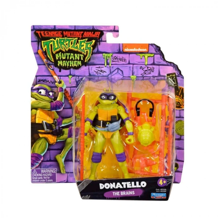 NINJA TURTLE MUTANT MAYHEM TU805600 DONATELLO AKSİYON FİGÜRLERİ
