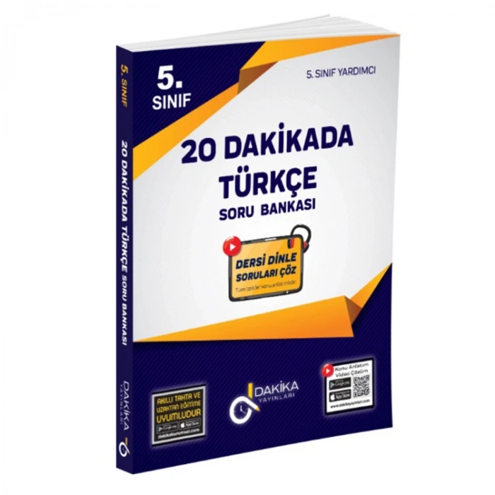 DAKİKA 5. SINIF 20 DAKİKADA TÜRKÇE SORU BANKASI