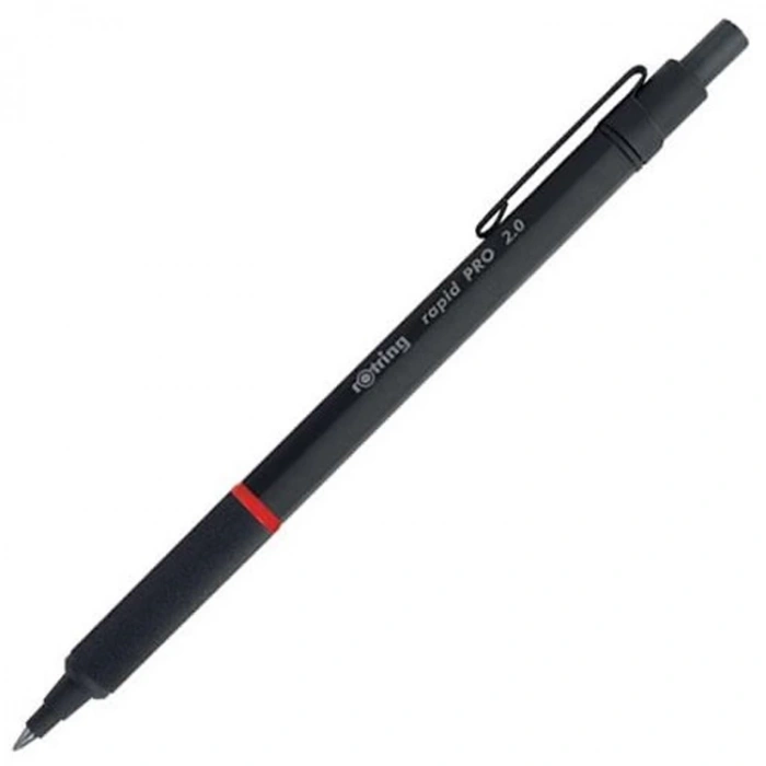 ROTRING RAPİD PRO VERSATİL KALEM MAT SİYAH 2.0mm