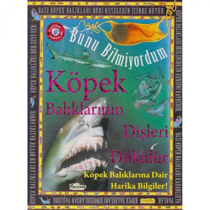 BUNU BİLMİYORDUM - KÖPEK BALIKLARININ DİŞLERİ DÖKÜLÜR CİLTLİ