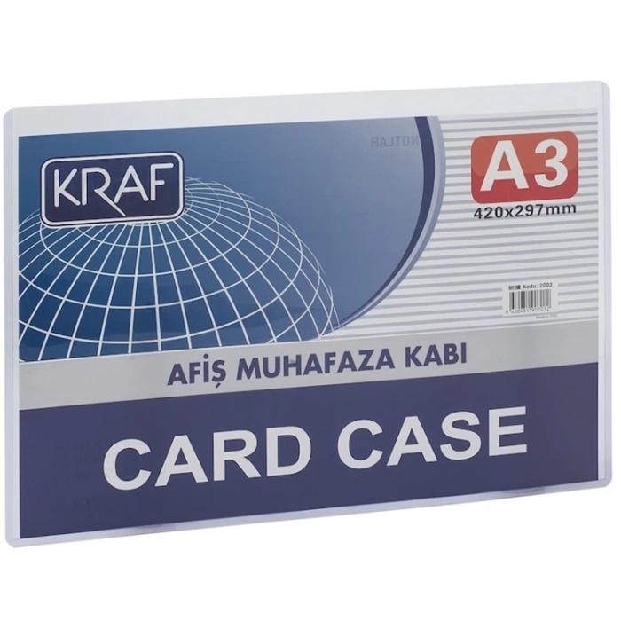 KRAF A3 AFİŞ MUHAFAZA 2003