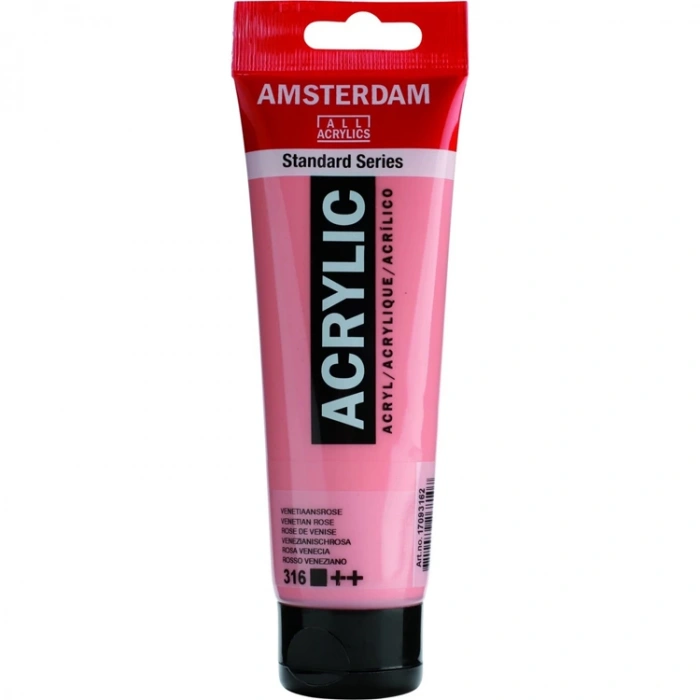 AMSTERDAM  RT17093162  AKRİLİK BOYA 120 ML. VENETIAN ROSE