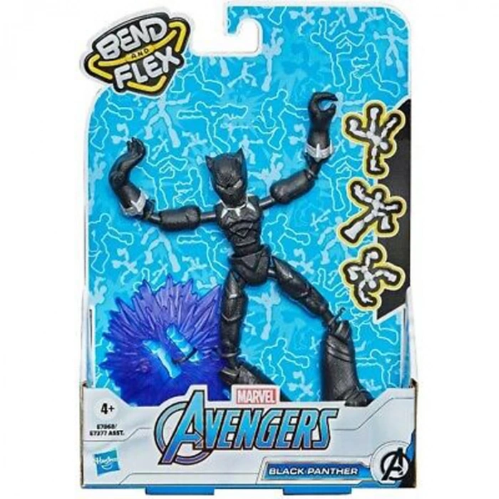 HASBRO E7377/7868 AVENGERS BEND&FLEX FİGÜR BLACK PANTHER