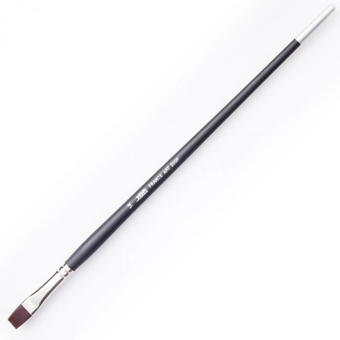 PEBEO 200F/14 SENTETİK UÇ SAP YAĞLI AKRİLİK FIRÇA SİYAH NO:14