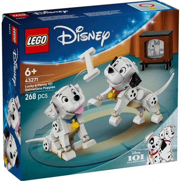 LEGO DISNEY 43271 LUCKY & PENNY 101 DALMATIANS PUPPIES 268 PARÇA 6+