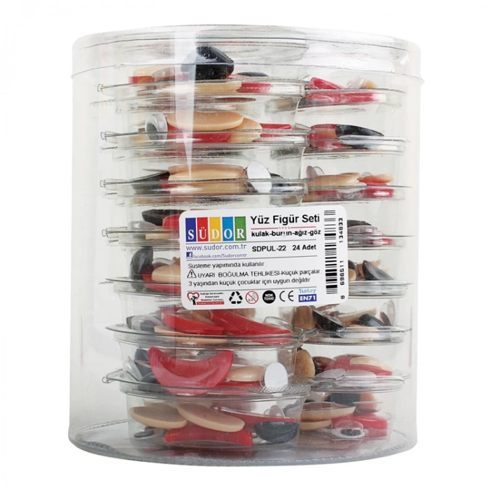SÜDOR KULAK BURUN AĞIZ GÖZ FİGÜR SET