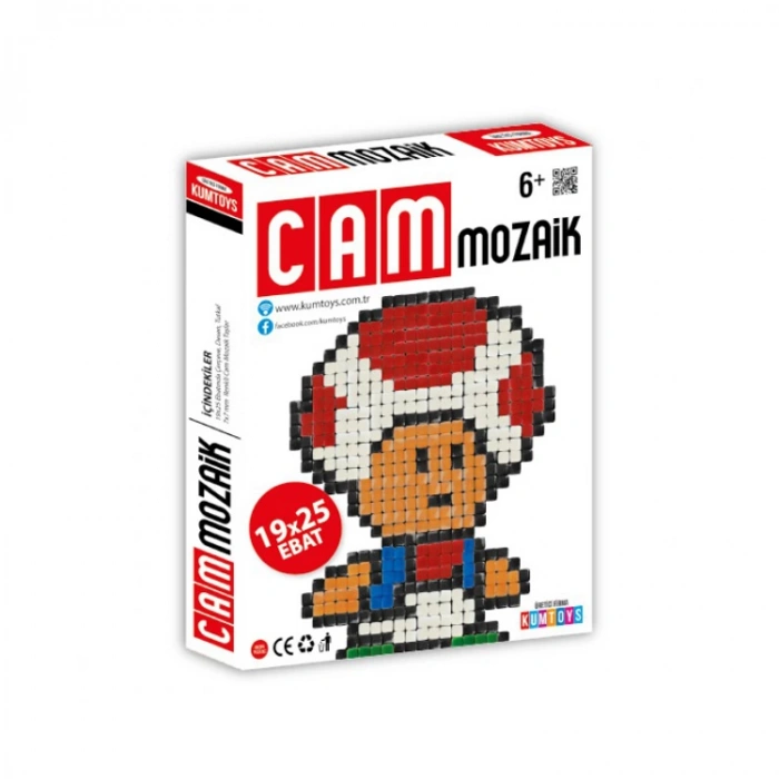 KUMTOYS CAM MOZAİK YAPIŞTIRMA