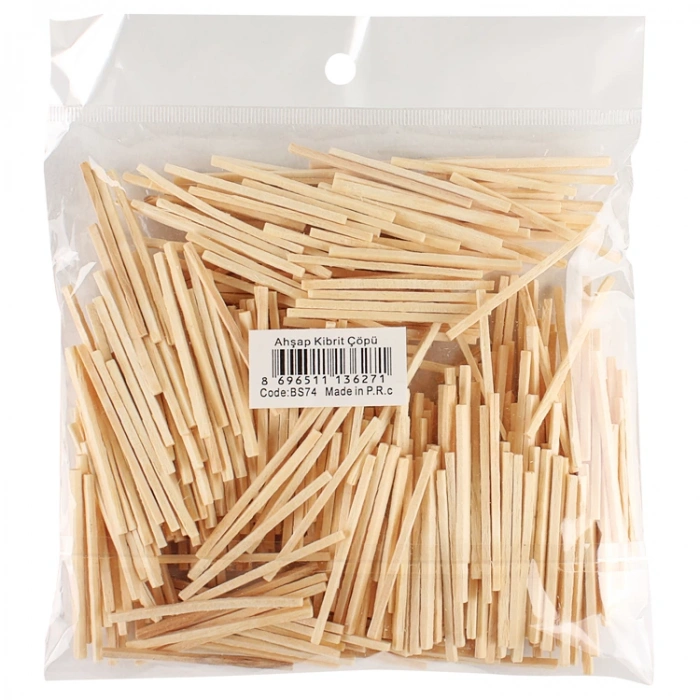 SÜDOR AHŞAP KİBRİT ÇÖPÜ BS74