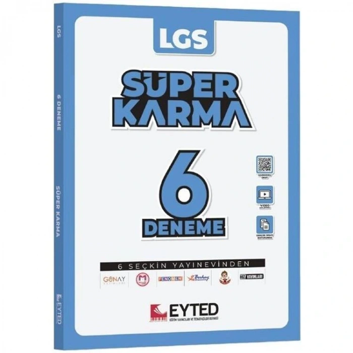 EYTED 8. SINIF LGS SÜPER KARMA 6LI DENEME