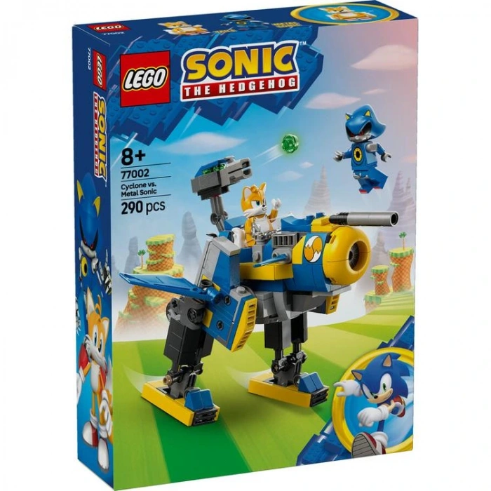 LEGO SONIC THE HEDGEHOG 77002 CYCLONE VS. METAL SONIC 290 PARÇA 8+