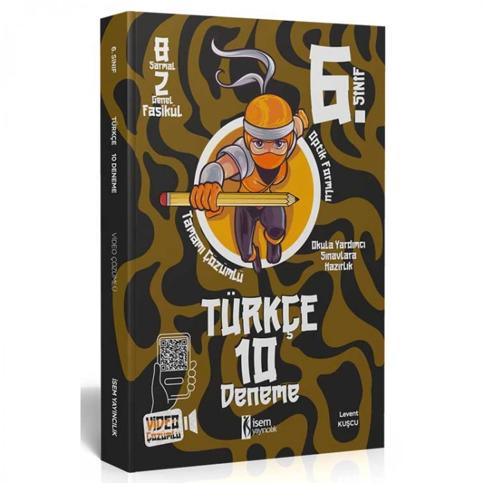 İSEM 6. SINIF TÜRKÇE 10 DENEME