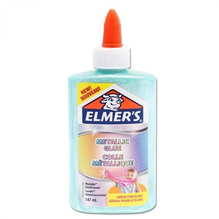 ELMERS 2109493 SLIME SIVI YAPIŞTIRICI 147 ML METALİK AÇIK YEŞİL
