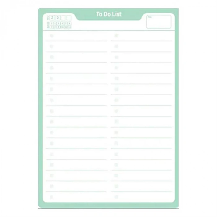 DEFFTER 20X28 MASA BLOK 50 YP  / TO DO LIST   64728-6