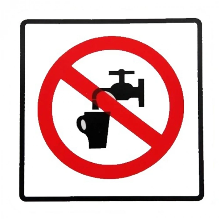 EKSTRAFİX 232 YÖNLENDİRME/UYARI LEVHASI 12x12cm İÇİLMEZ