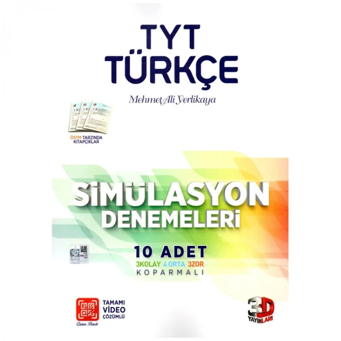 ÇÖZÜM TYT  TÜRKÇE TAMAMI VİDEO ÇÖZÜMLÜ SİMÜLASYON DENEMELERİ