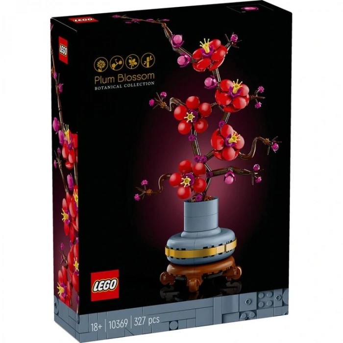 LEGO BOTANICALS 10369 PLUM BLOSSOM 327 PARÇA 18+