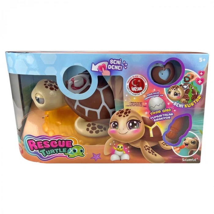 NECOTOYS SILVERLIT 54385 RESCUE KAHVERENGİ DENİZ KAPLUMBAĞASI