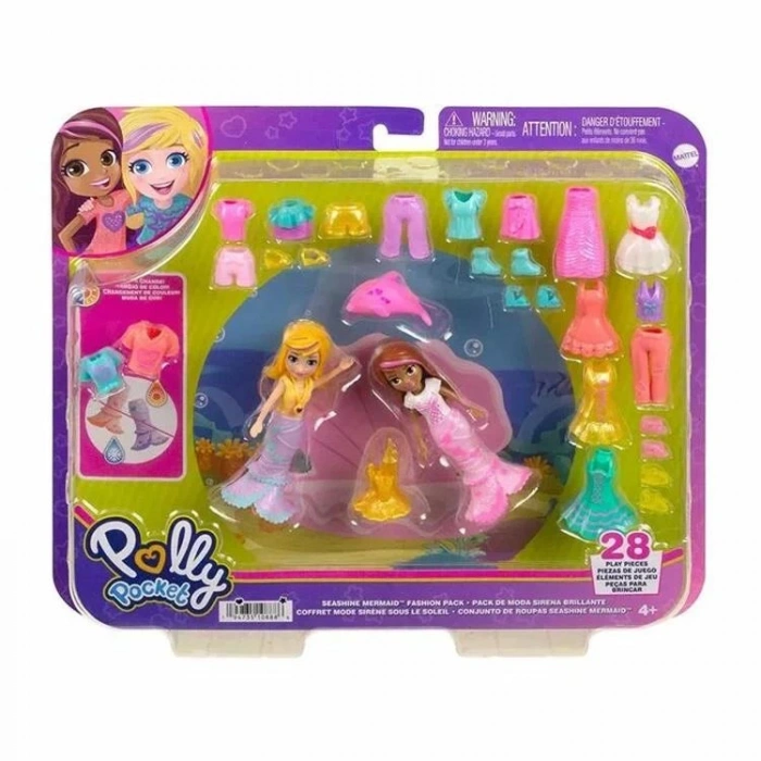 POLLY POCKET HNF51/HKV96 MODA AKSESUARLI OYUN SETİ 28 PARÇA
