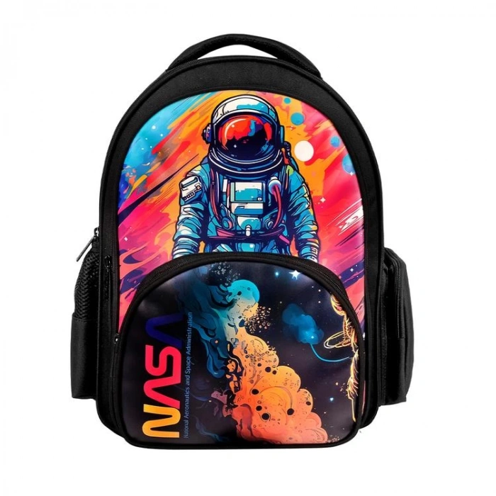 ME NASA 24982 NASA ASTRONOT SIRT ÇANTASI SİYAH