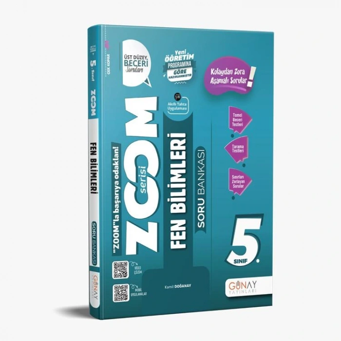 GÜNAY 5. SINIF ZOOM SERİSİ FEN BİLİMLERİ SORU BANKASI