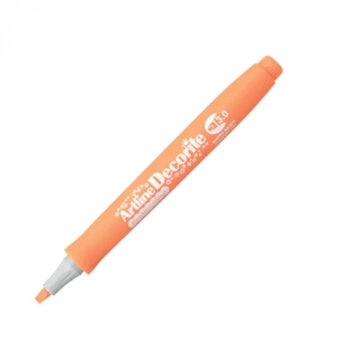 ARTLINE EDF-3 DECORITE 3.0mm KESİK UÇ MARKER PASTEL ORANGE
