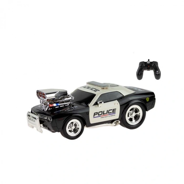 CAN OYUNCAK MK8125B HOT ROD PATROL 1:16 SESLİ IŞIKLI UZAKTAN KUMANDALI POLİS ARABASI 3+