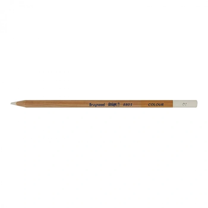BRUYNZEEL DESING COLOUR KURU BOYA KALEMİ WHITE - B880501K