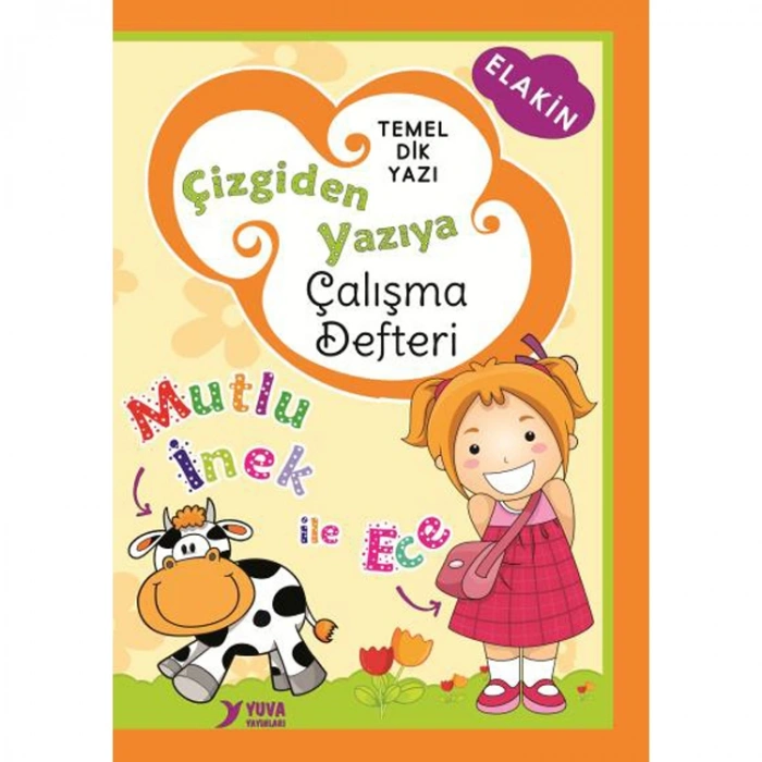 YUVA YAYINLARI İLKOKUL 1. SINIF DİK TEMEL HARF ÇİZGİDEN YAZIYA ÇALIŞMA DEFTERİ